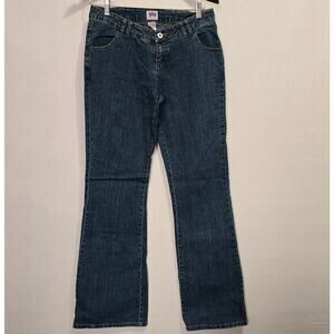 Moe Clothing Co Low Rise Wide Leg Jeans Juniors 9 Vintage Y2K Blue 30/32